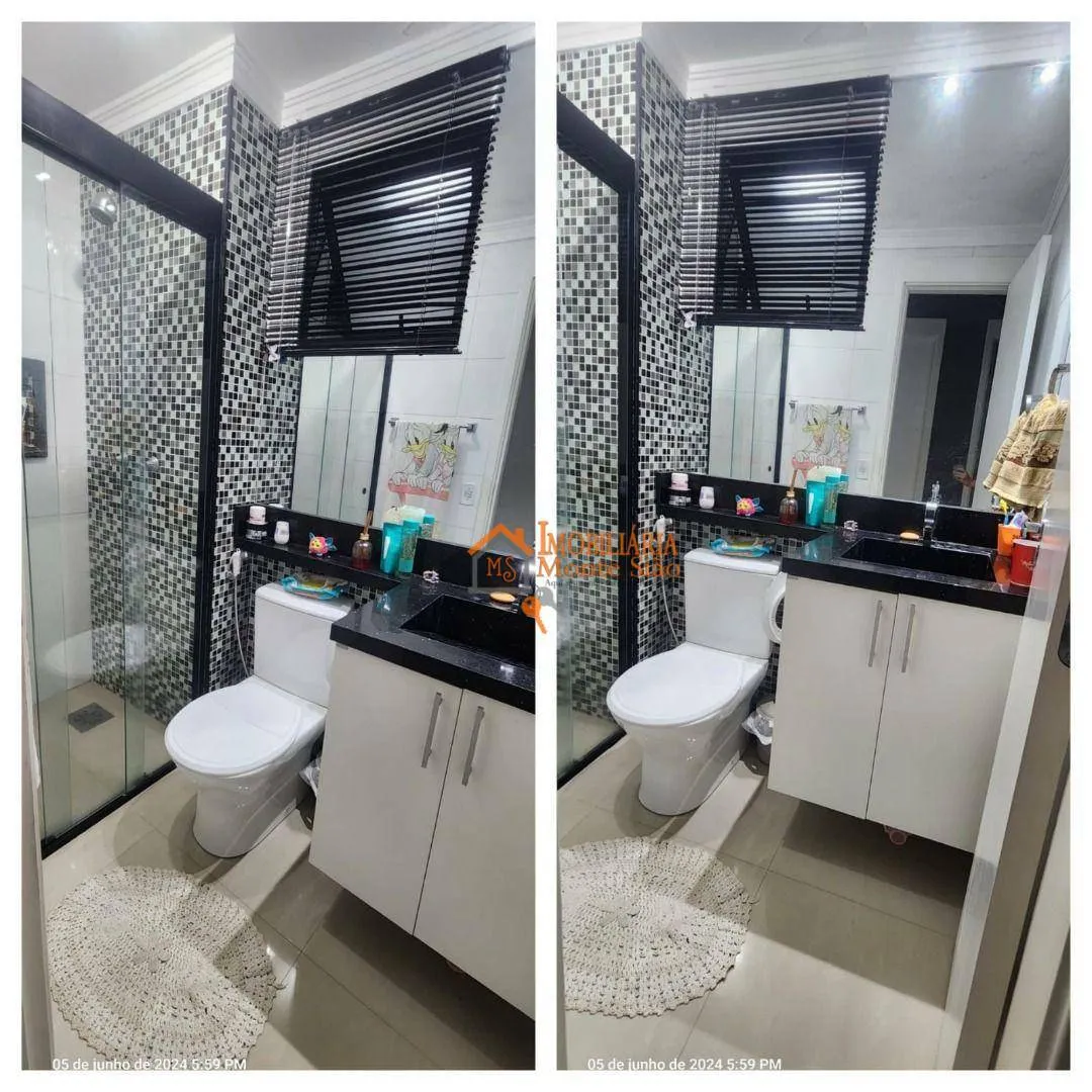Imagem Apartamento com 3 dormitórios à venda, 54 m² por R$ 382.000,00 - Vila Venditti - Guarulhos/SP