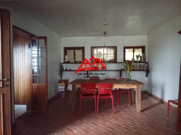 Imagem Casa em Condomínio fechado na Praia do Tenório, Ubatuba, com 5 suítes, churrasqueira e piscina