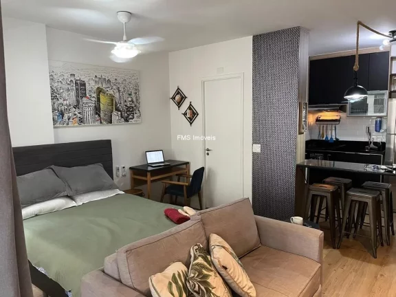 Foto do imóvel Apartamento à venda no Centro de São Paulo-SP com 1 quarto, 1 sala, 1 banheiro e vaga de garagem!