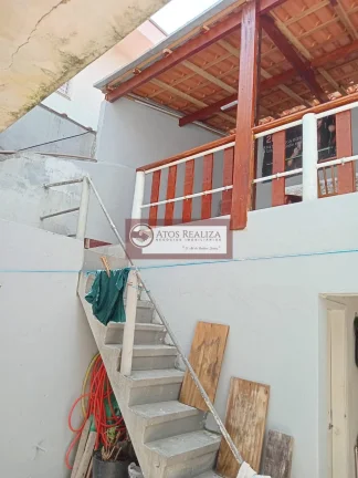 Imagem Super oportunidade para você no Jardim Cidália. Vendo SUPER sobrado com EDÍCULA no Jardim Cidália, Área total 129m², A casa Principal tem 2 Dormitório de 13m² cada, 2 banheiros, sala Grande, Cozinha com muitos espaços, Área de Serviço, Área Goumet com chu