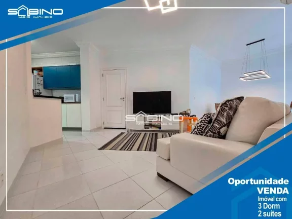 Foto do imóvel Apartamento Pé na Areia à venda, com Vista para o Mar 3 Dormitórios 2 Suítes, 117m² - Riviera de São Lourenço, Bertioga SP