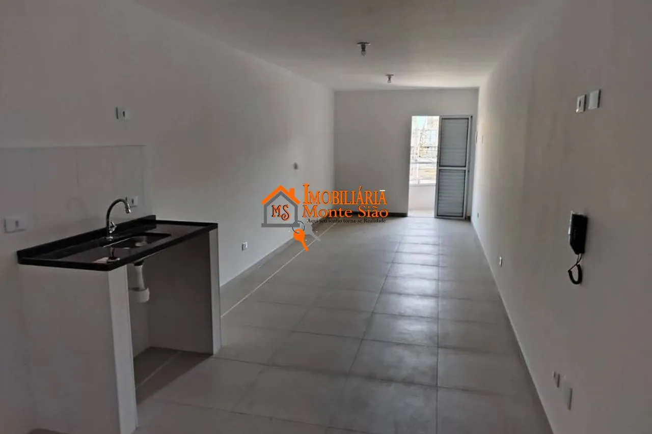 Imagem Studio com 1 dormitório para alugar, 38 m² por R$ 1.350,00/mês - Jardim Valéria - Guarulhos/SP