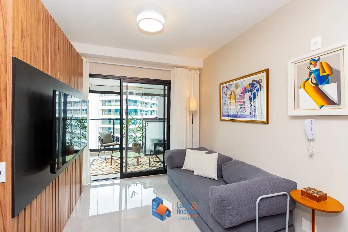 Foto do imóvel Apartamento para venda em Moema com 1 quarto, sendo 1 suíte, 42m² em Avenida Açocê