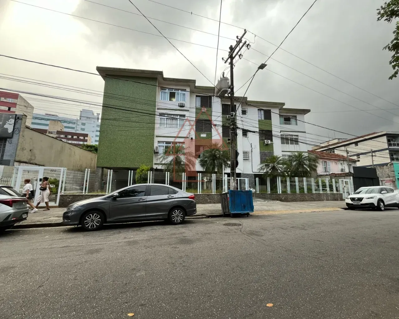 Imagem Apartamento com 2 Quartos à Venda, 69 metros em Encruzilhada - Santos