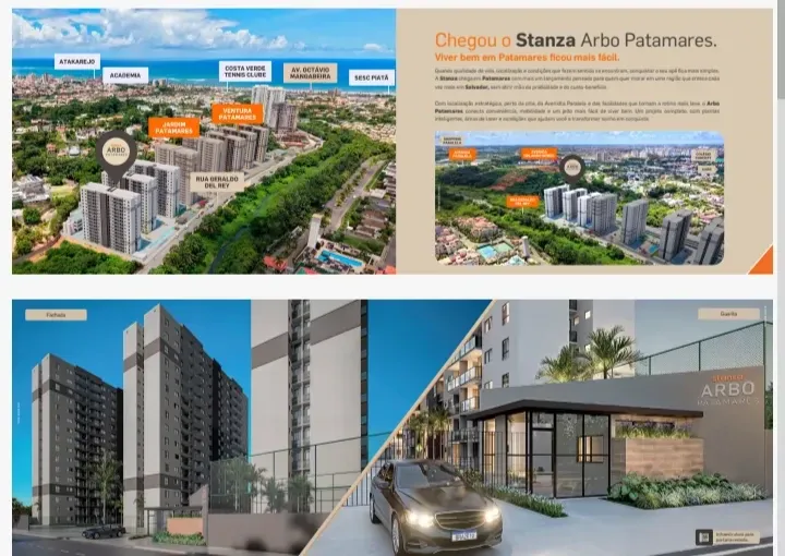 Imagem Apartamento com 2 Quartos à Venda, 55 metros em Piatã - Salvador