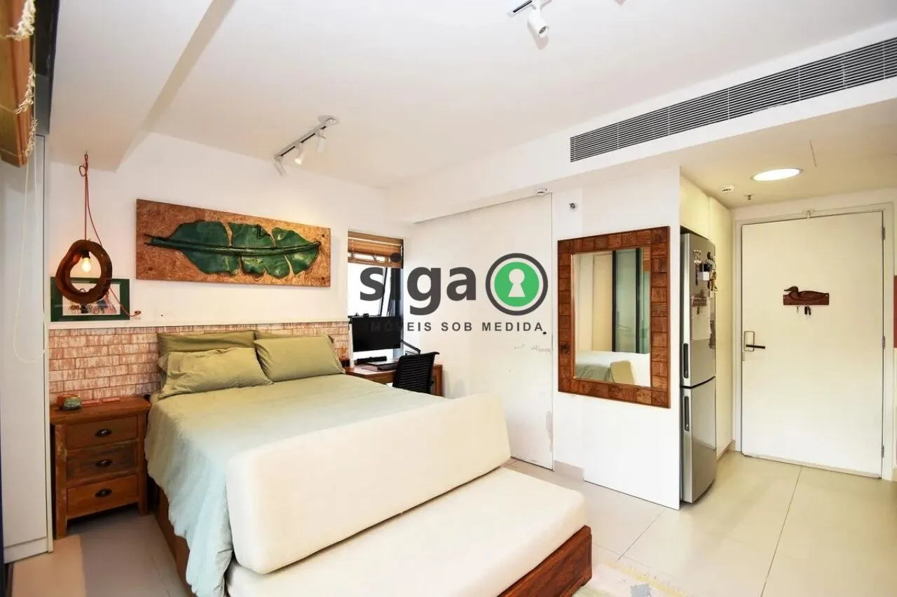 Imagem Studio para VENDA, MOBILIADO, com 33m, 1 suite, na Vila Madalena