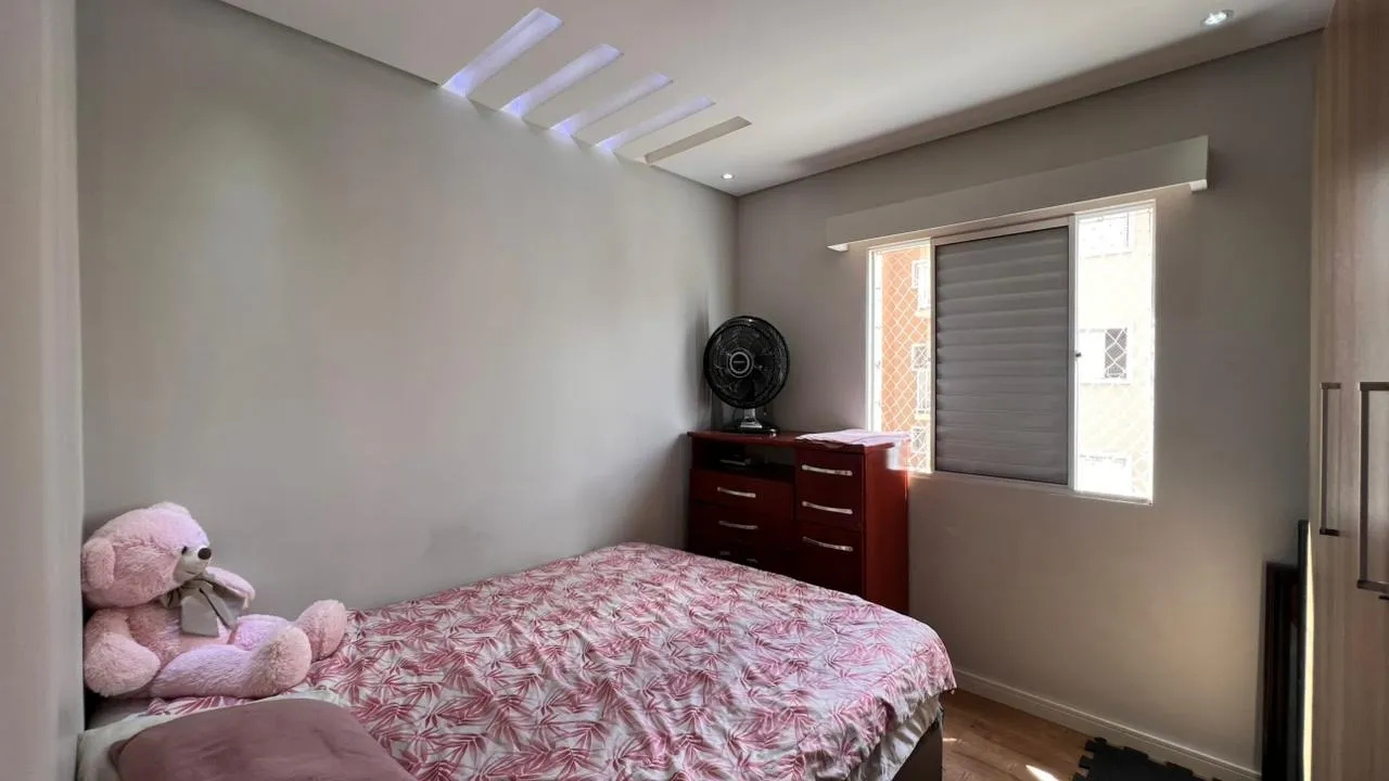 Imagem Apartamento 2 dormitórios com planejados, sacada e lazer completo no condomínio Terras de Vera Cruz, Zona Oeste de Sorocaba