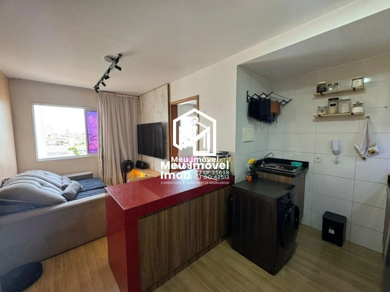 Imagem Apartamento 1 Quarto 30m² Piscina Churrasqueira Salão