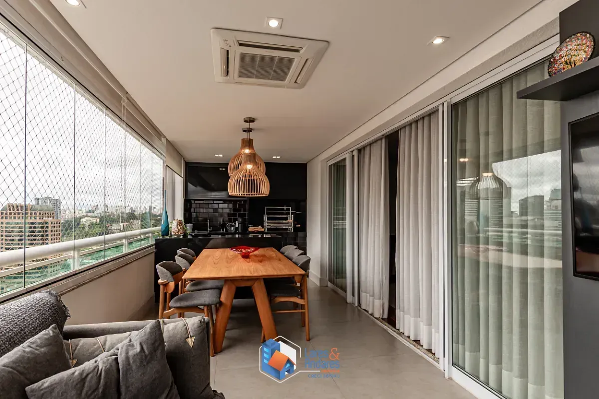 Imagem Apartamento para venda em Vila Gertrudes com 3 quartos, sendo 3 suítes, 147m²