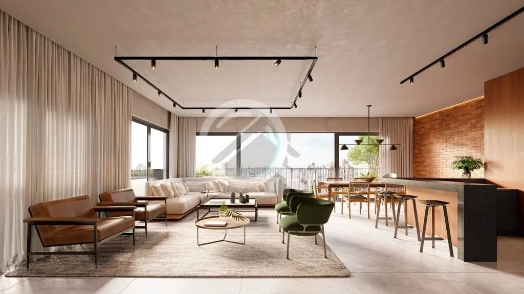 Imagem Magnífico apartamento garden com 211 m² de área privativa, o imóvel conta com um living em 2 amb...