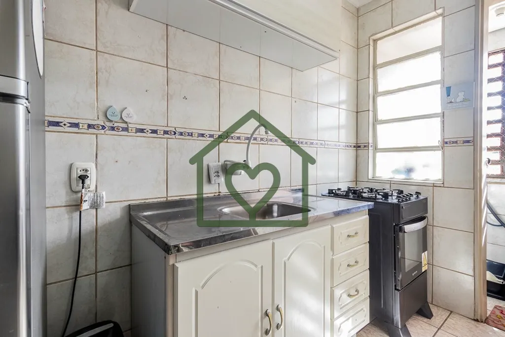Imagem APARTAMENTO DE 58M² COM PLANTA DE 2 DORMITÓRIOS, 1 BANHEIRO, SALA, COZINHA E LAVANDERIA. 
COM 1 VA...