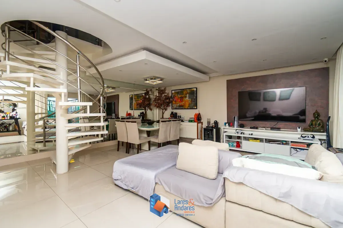 Foto do imóvel Cobertura para venda em Chácara Califórnia com 2 quartos, sendo 2 suítes, 171m² em Rua Pedro Bellegarde