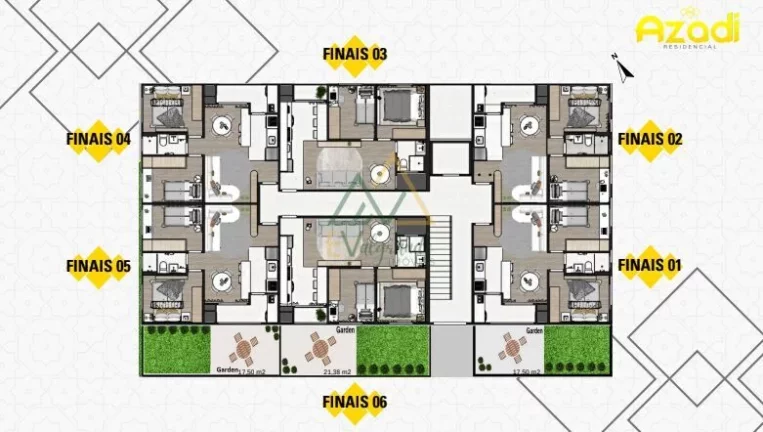 Imagem Apartamento à venda no bairro Weissópolis - Pinhais/PR