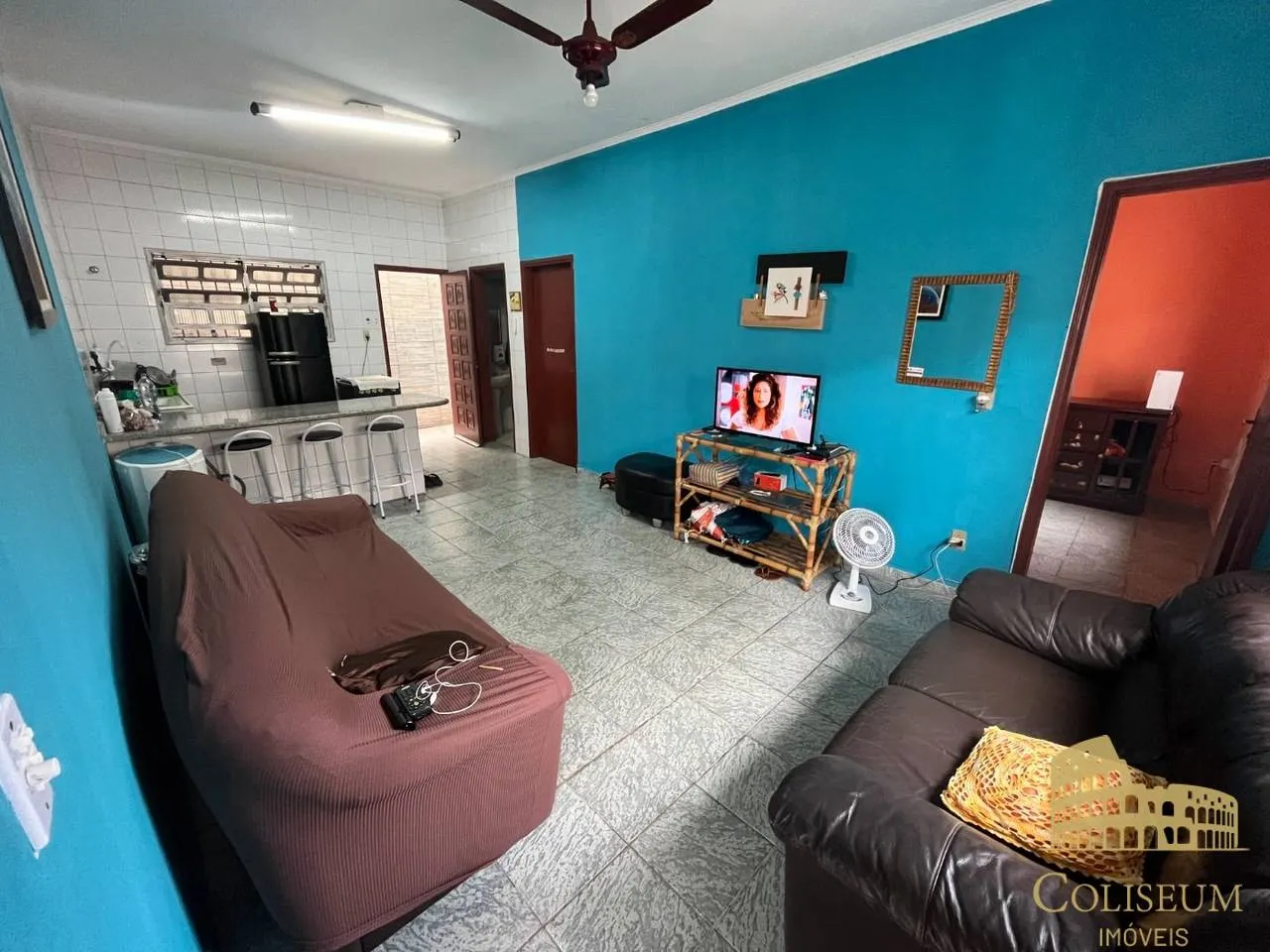 Imagem Casa com 2 dormitórios à venda, 61 m² por R$ 285.000 - Vila Balneária - Praia Grande/SP