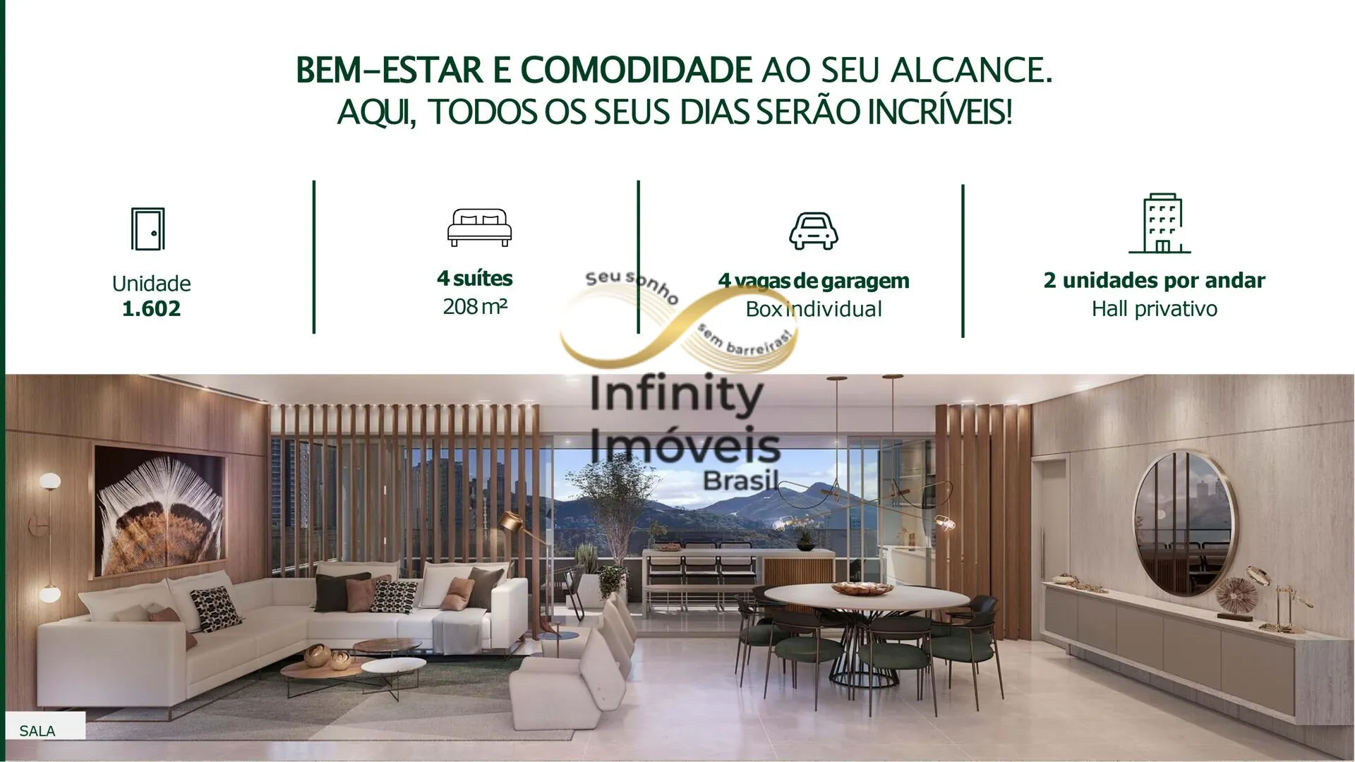 Imagem Apartamento à venda no bairro Vale do Sereno - Nova Lima/MG
