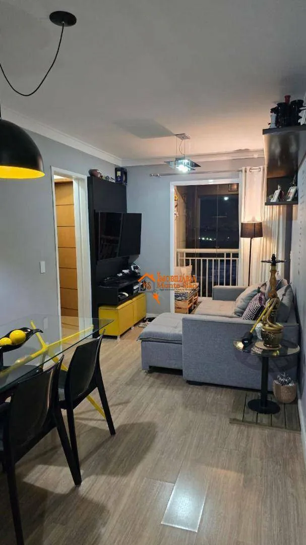 Imagem Apartamento com 2 dormitórios à venda, 50 m² por R$ 371.000,00 - Jardim Santa Mena - Guarulhos/SP