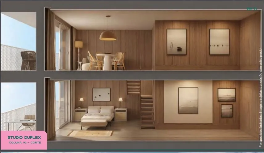 Imagem Marias Mozak - Studios, Duplex e Triplex em Ipanema | A partir de R$ 1.350.000 | Mozak