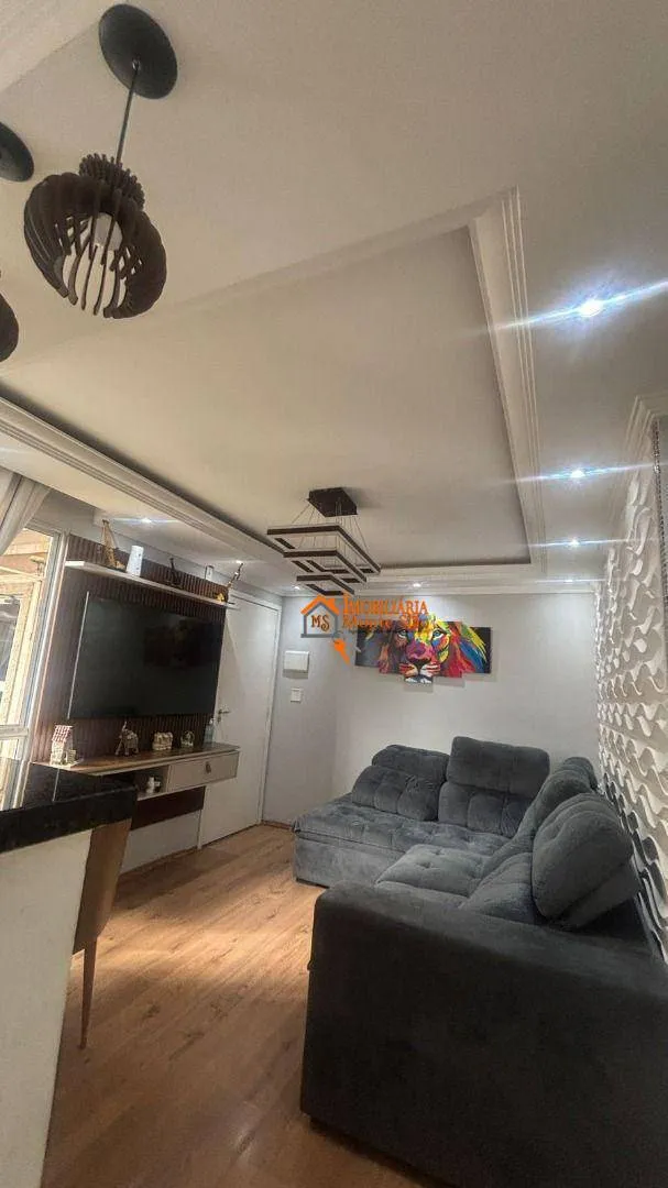 Imagem Apartamento com 2 dormitórios à venda, 47 m² por R$ 255.000,00 - Água Chata - Guarulhos/SP