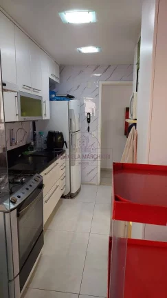 Imagem Apartamento 2 quartos, 2 banheiros, sol da manhã, armários, Praia da Costa