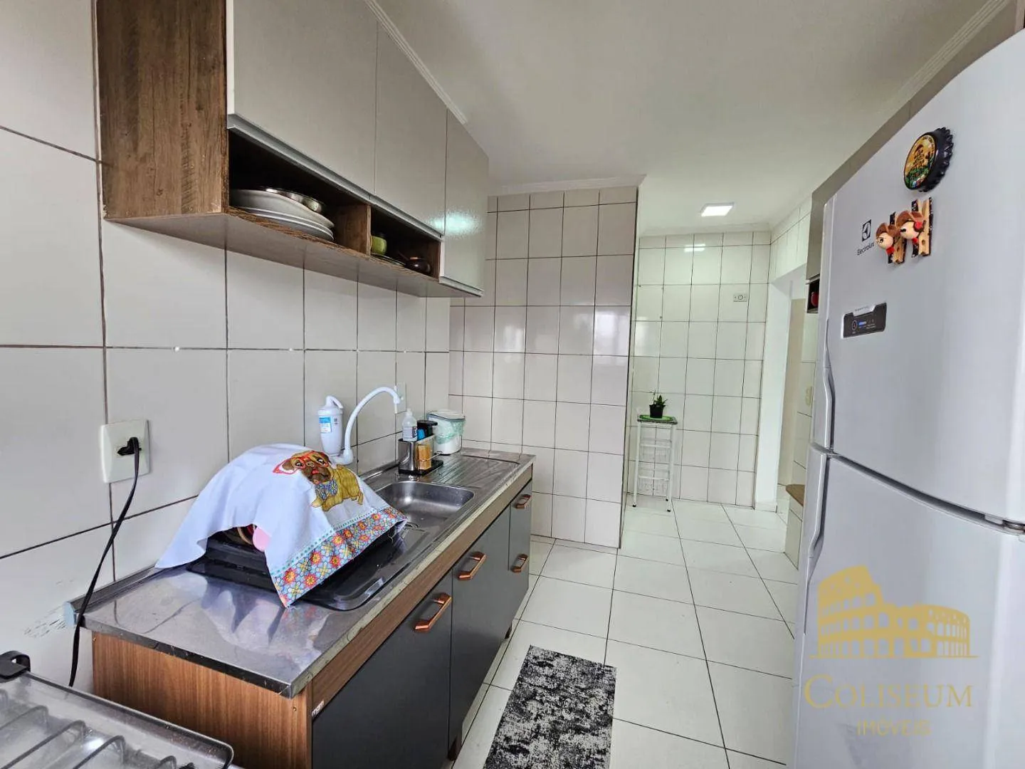 Imagem Apartamento com 1 dormitório à venda, 50 m² por R$ 310.000,00 - Vila Guilhermina - Praia Grande/SP