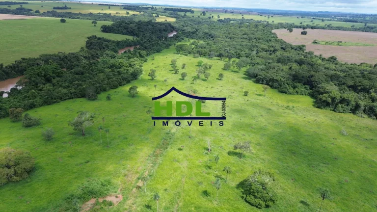 6 Alqs Ponta Beira Rio e Córrego em Hidrolândia