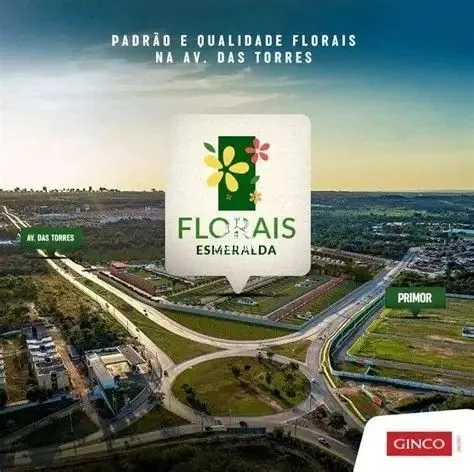 Foto do imóvel Lote à venda no Florais Esmeralda em Cuiabá/MT | 200 m² em Avenida das torres, 26 - Condomínio Florais Esmeralda, Cuiabá - MT