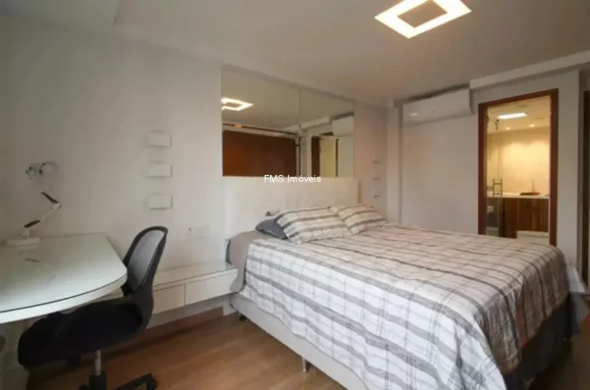 Imagem Apartamento para locação no Itaim Bibi, São Paulo-SP: 3 quartos, 1 suíte, 2 banheiros, 1 vaga, 120m².