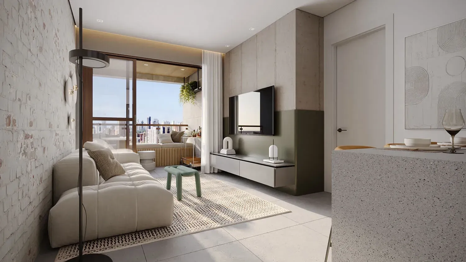 Imagem Apartamento com 2 Quartos à Venda, 68,56 m² em Mangabeiras - Maceió