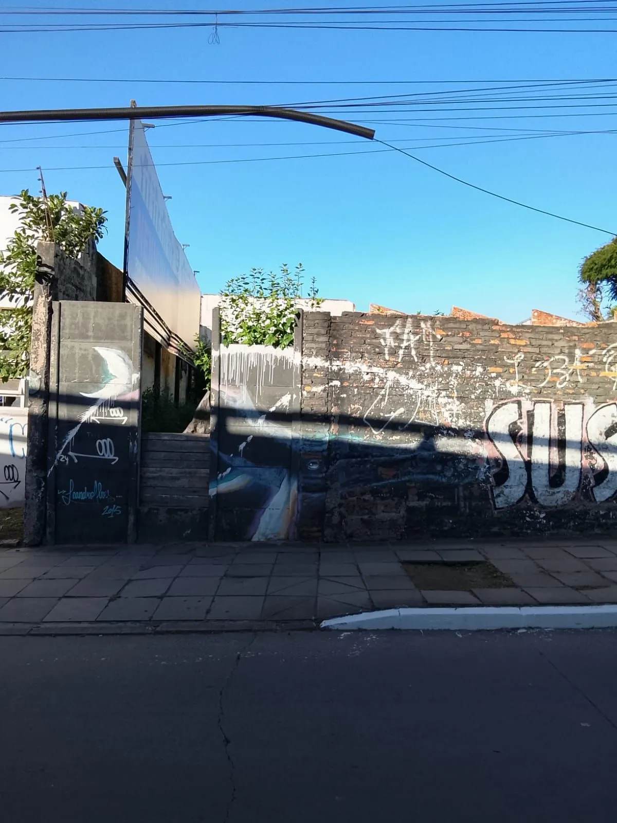 Imagem 4 Terrenos residencial ou comercial, com tapume na frente, desinpedido sem muros intermediários total de 1.126,81 m²