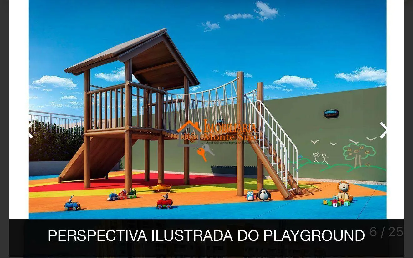 Imagem Apartamento com 2 dormitórios à venda, 44 m² por R$ 420.000,00 - Vila Antonieta - Guarulhos/SP