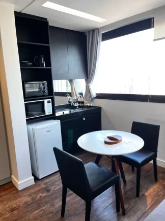 Imagem Apartamento à venda na Vila Olímpia com 1 quarto, 1 banheiro, 1 vaga.