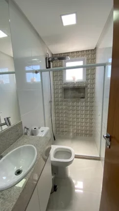 Imagem Cobertura Linear, 04 Quartos, 02 Suites, Area de Lazer, Jacuzzi, 03 Vagas de Garagem, Vista p/ o Mar, Praia do Morro, Guarapari - ES