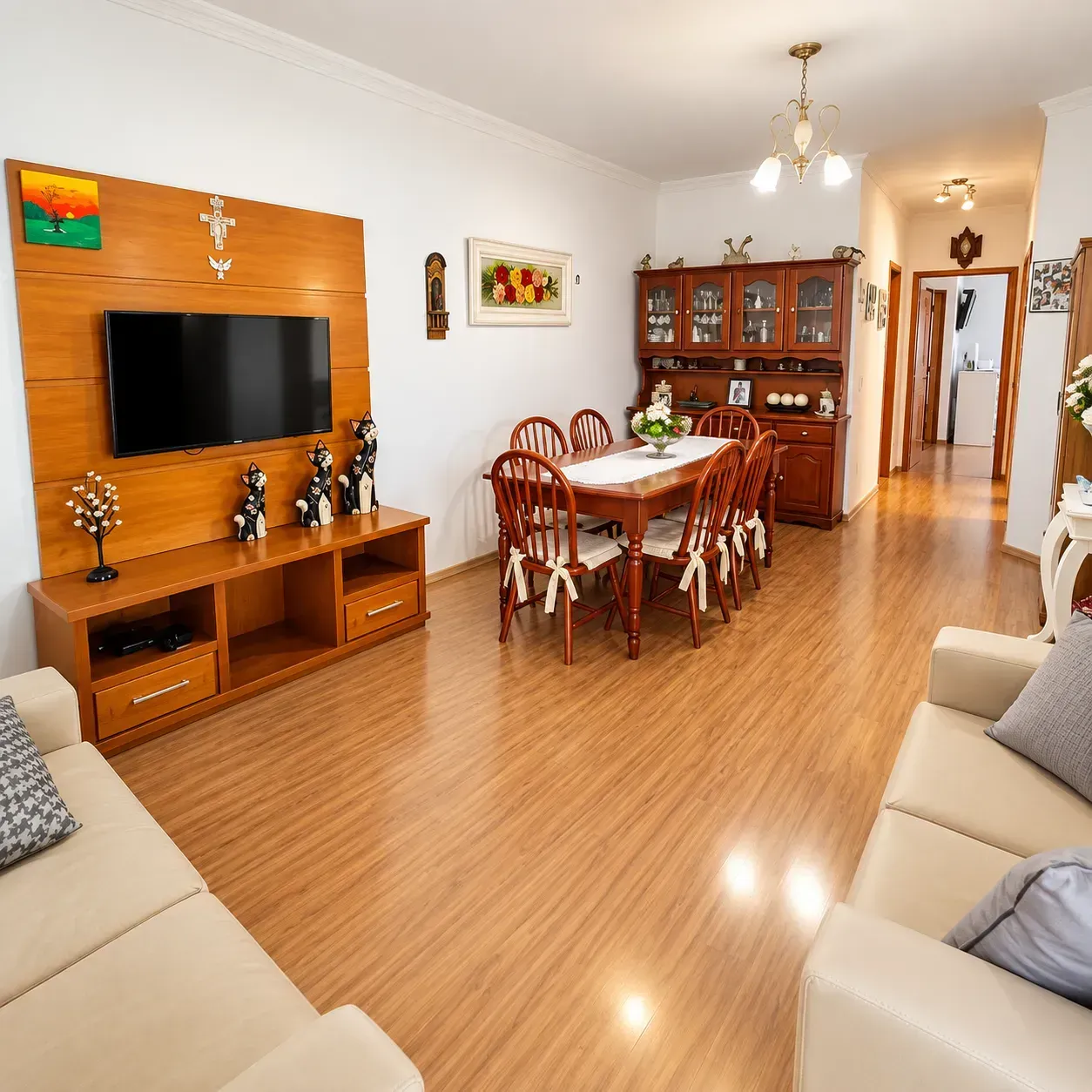 Imagem Casa à venda - Área útil 110 m2 com 3 dormitórios - 2 vagas - Parque Residencial Paraíso - Terra Br