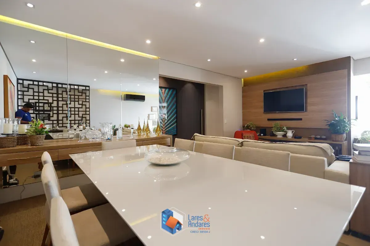Imagem Apartamento para venda em Vila Anastácio com 3 quartos, sendo 3 suítes, 157m²
