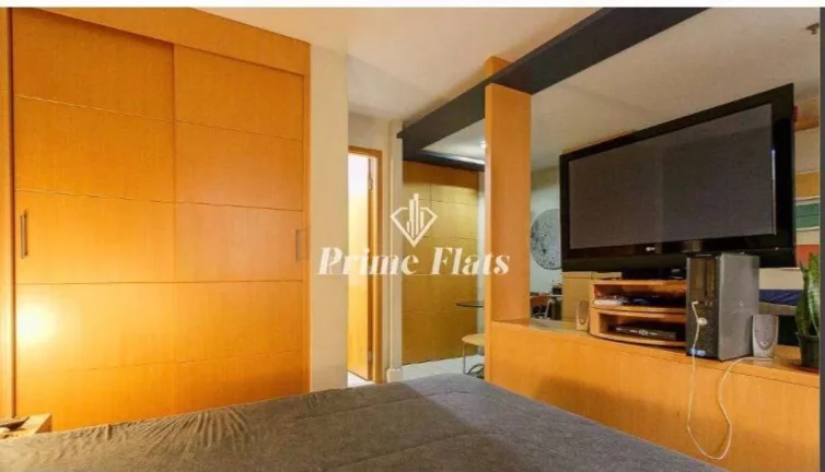 Imagem Flat disponível para locação no Transamérica Executive Jardins, com 28m², 1 dormitório e 1 vaga