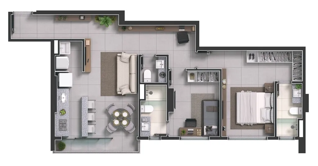 Imagem Apartamento à venda no bairro Setor Bueno - Goiânia/GO