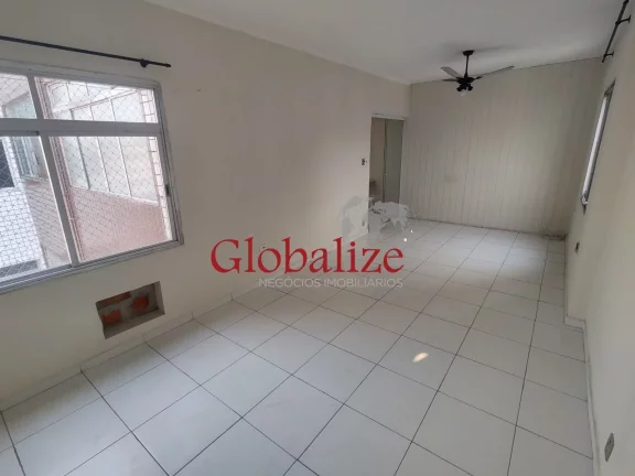 Foto do imóvel Sala living muito espaçosa e reformada em andar alto no bairro do José Menino em Santos (SP) por R$.285.000,00 !