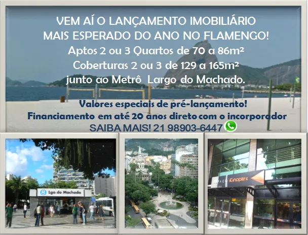 Apartamento com 2 Quartos à Venda, 70 m² em Flamengo - Rio De Janeiro