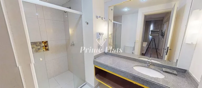 Imagem Flat disponível para venda no Quality Suites Alphaville, com 39m², 1 dormitório e 1 vaga
