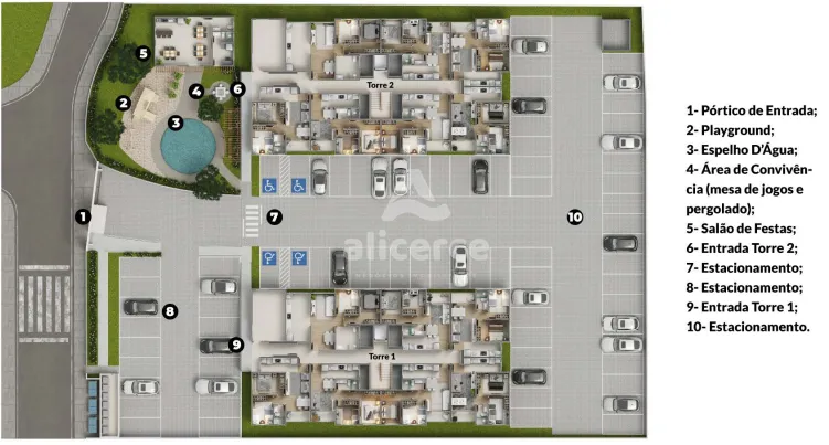 Imagem Apartamento à venda com 2 quartos , 107,16m² em Nossa Senhora do Rosário São José