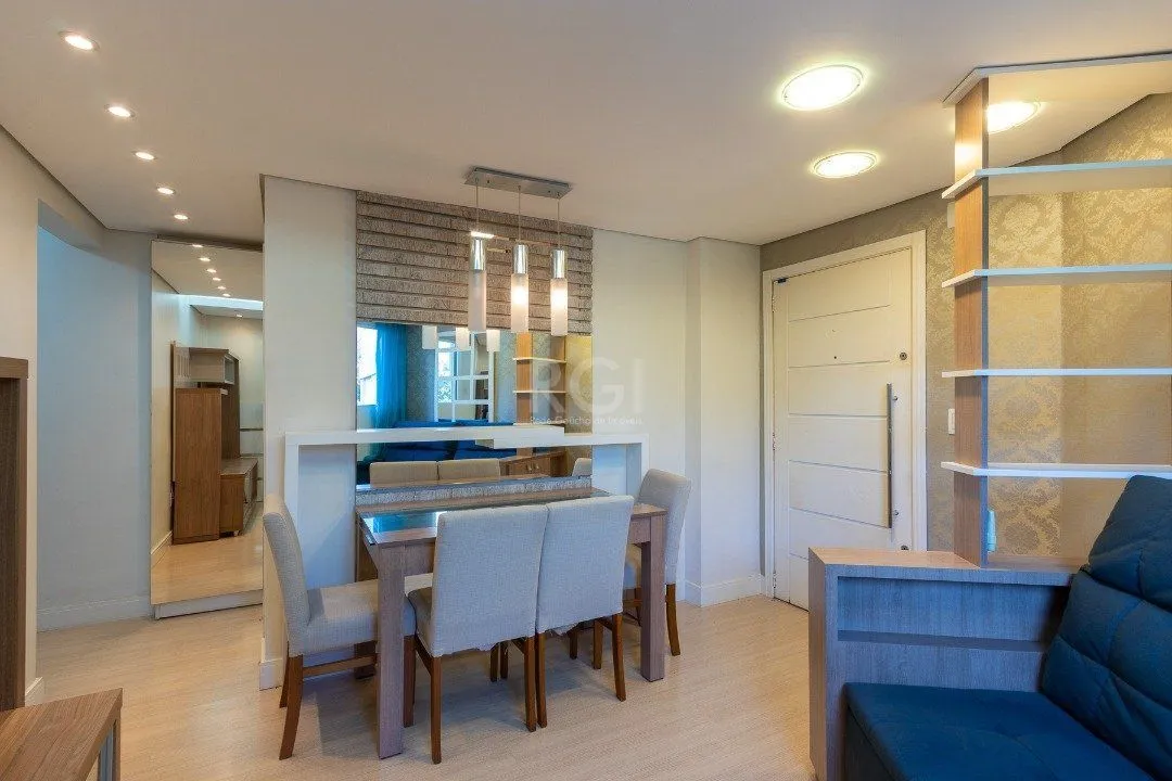 Imagem Apartamento para Venda - 59.35m², 2 dormitórios, 1 vaga - Cristal