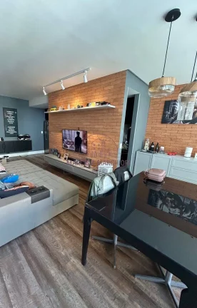 Foto do imóvel Ap quarto e sala, varanda integrada com sala, fechamento, lazer, 1 vaga.