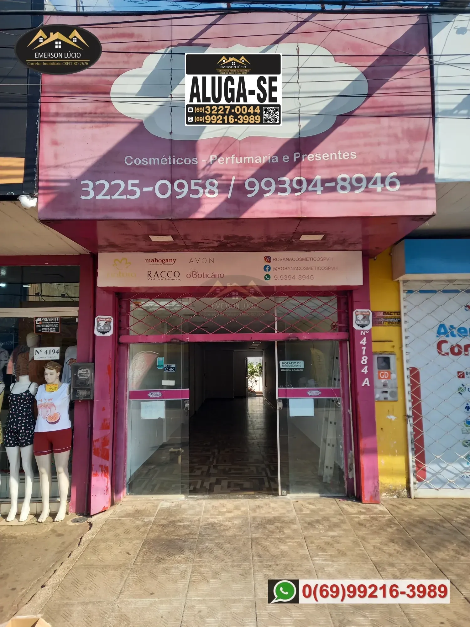 Imagem Imóvel Comercial para Alugar, 120 m² em Conceição - Porto Velho
