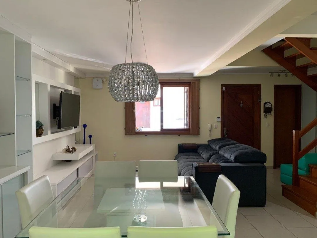 Imagem Casa Condominio para Venda - 122.43m², 3 dormitórios, sendo 1 suites, 2 vagas - Cristal