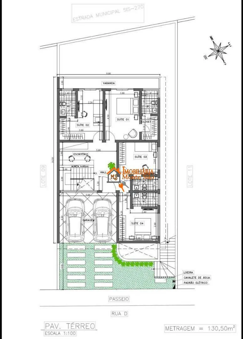Imagem Casa Alto Padrão 4 Suítes | Real Park Santa Isabel | Em Construção com Valorização até R$300 mil
