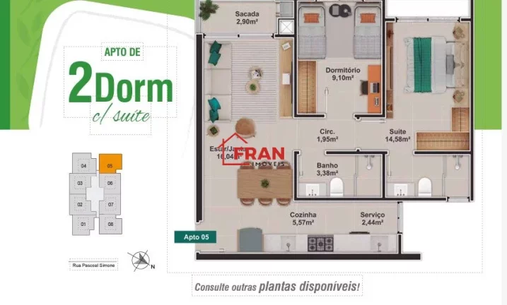 Imagem Belissimo Empreendimento Em Coqueiros.Vista privilegiada.