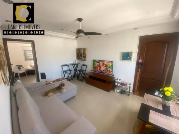 Imagem Home Office na praia de Santos - Apto de 2 Dormitórios Mobiliado