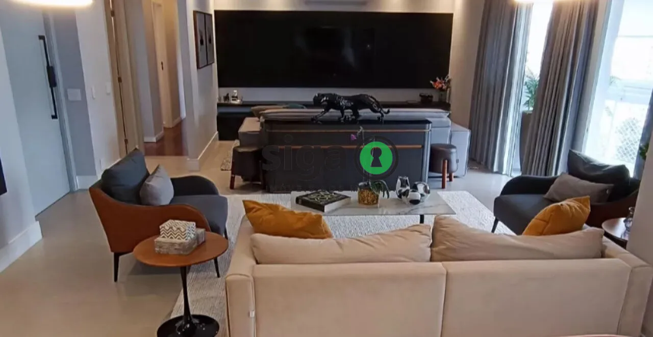 Imagem Apartamento de 173m2, 3 suites e 3 vagas à venda no Panamby