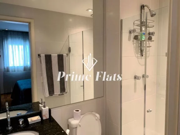 Imagem Flat disponível para venda no Edifício Mandarim no Brooklin, com 50m², 1 dormitório e 1 vaga