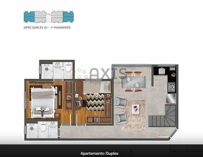 Imagem Apartamento 2 Quartos no Fernão Dias - Lazer
